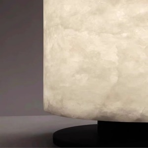 Chinese Style Marble Table <b>Lamp</b> E27 <b>LED</b> Eye Caring Bedroom Bedside Decoration Hotel <b>Lighting</b> - Product Image 4