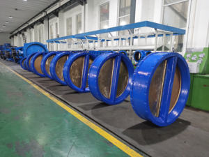 DN1000 PN10 DI katup periksa pelat ganda dengan cakram perunggu - Product Image 4