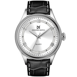 Nouvelle montre de style business haut de gamme pour hommes, bracelet en cuir imperméable, design de marque personnalisé - Product Image 1