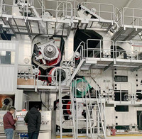 Machine de recyclage de papier usagé Yunda 100tpd pour boîte en Carton Kraft OCC Cannelure et production de papier de carton Duplex avec roulement