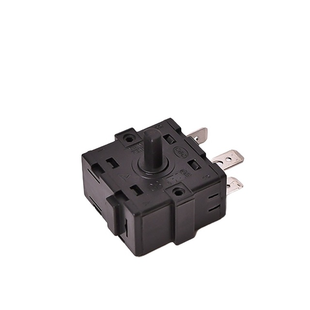125/250VAC Power Supply Control Electric Speed Selector Switch 2/3/4/5/6/8/10 Position Oven Rotary Switch 3 Position for Blender