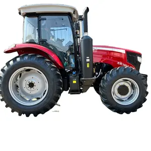 Utilitário 60hp 80hp 100hp 180 hp 200 hp trator agrícola 4x4 diesel trator agrícola com carregador e táxi