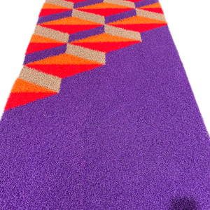 Thảm cỏ nhân tạo cao cấp, bền, mật độ cao, họa tiết tùy chỉnh, kích thước 40mm, dùng trang trí - Product Image 1