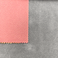 Vente directe usine – Tissu en cuir PU léger de qualité supérieure, 420 GSM, épaisseur 0,8 mm, pour manteaux et vestes