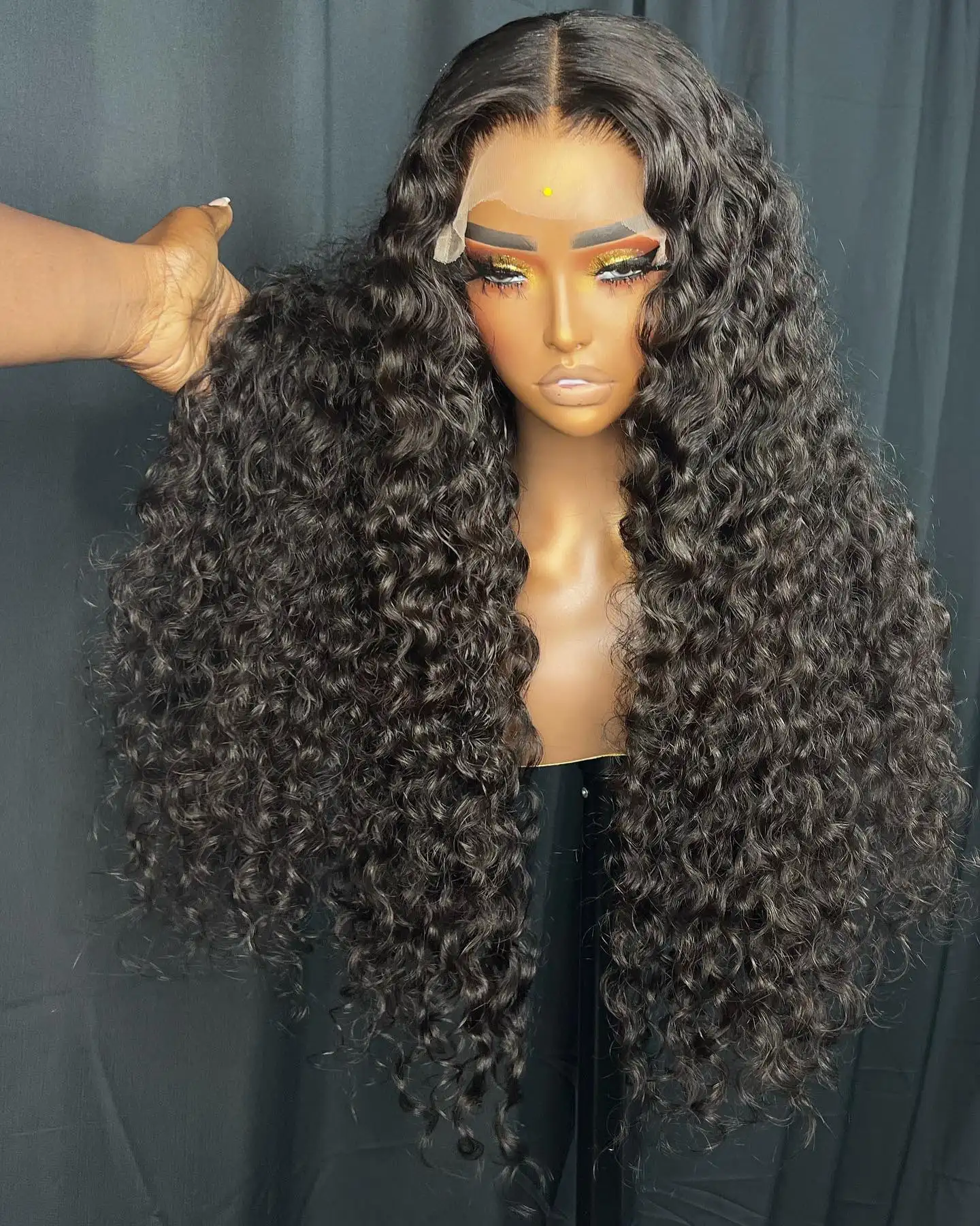 cheap curly wigs human hair lace front raw cambodian human hair wigs vendor 150% 180% density transparent hd lace front wig