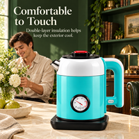 Ketel Air Listrik 1500W 2.5L Termometer Analog Sensitivitas Tinggi Suhu Konstan Cerdas