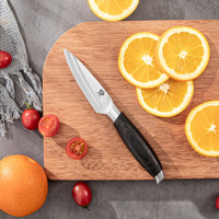 WILDMOK 3,5 inch professioneel schilmesje voor fruit en groenten met comfortabel handvat, scherp keukenmes