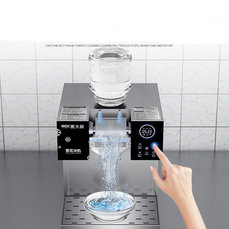 Commercial Ice Cream Machine Flake Ice Machine Snow Flake Bingsu Shave