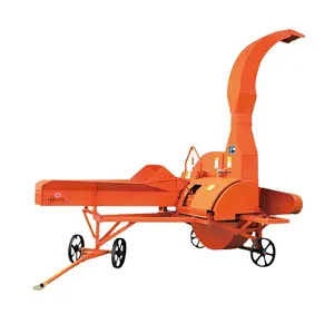 China hot sale mini silage machine grass grinder and chopper with diesel engine