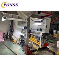 Machine automatique de bronzage de gaufrage de tissu polyester 3D à carreaux de fleurs à bulles