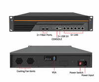 Appliance réseau pare-feu 2U B760 6L2S Intel 12e/13e génération avec six ports 2.5GbE I226V, montable en rack, optionnel 10G SFP Plus