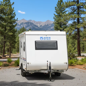<span class=keywords><strong>Caravane</strong></span> de voyage moderne compacte et légère - 2 à 4 personnes - Pour les voyages en famille - Product Image 1