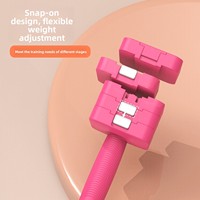 Ensemble d'haltères réglables professionnels pour femmes, en fonte peinte, écologiques, avec plaques détachables, équipement d'entraînement musculaire pour la maison