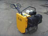 300kg 4Kw 15KN Mini compacteur d'asphalte à tambour unique petit compacteur de rouleau de route vibrant pour la construction à l'aide
