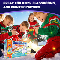 BIG BANG SCIENCE Fabricante de Juguetes ODM/OEM, Kit de Laboratorio de Nieve Instantánea Colorida, Juguete de Experimentos Científicos STEAM para Niños