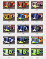 Lunettes de moto MX de qualité supérieure avec sangle réglable et lentilles interchangeables, anti-vent, protection UV400, miroir, monture intégrale, pour le cyclisme et les sports