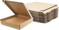 Petites boîtes d'expédition pour envois postaux, colis, emballages bruns pour le stockage professionnel ou boîtes cadeaux en carton ondulé