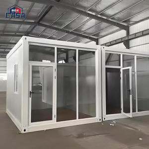 Modulare Staccabile Piccolo <span class=keywords><strong>casetta</strong></span> in acciaio piccola casa per il personale dormitorio Casas Plegables Shelter realizzato pannello Sandwich per magazzini - Product Image 4