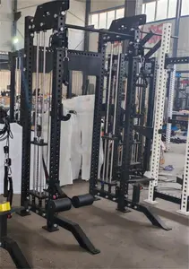 Equipamento de ginástica para uso em academia, equipamento multifuncional para treino, gaiola smith