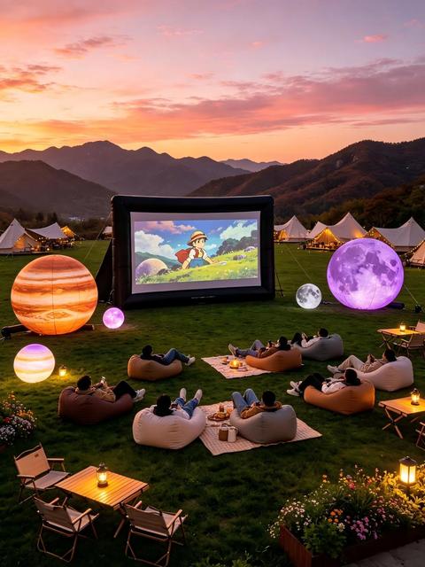 Inflatable Projection Screen Outdoor Projection Screen Can Be Customized Large Projection Screen