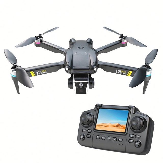 K13MAX Beginner Brushless Remote Control Plastic Display Screen Aerial Photography Quadcopter Optical Flow Positioning Model