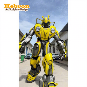 Disfraz <span class=keywords><strong>de</strong></span> Robot Caminante Rentable, Traje <span class=keywords><strong>de</strong></span> Mascota <span class=keywords><strong>de</strong></span> Robot con Luces LED para Adultos, el Más Vendido, para Actuaciones - Product Image 1