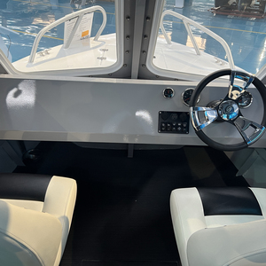 Piccola barca da <span class=keywords><strong>pesca</strong></span> in alluminio 18FT con motore fuoribordo nuova condizione cabina commerciale motoscafo dalla cina - Product Image 6