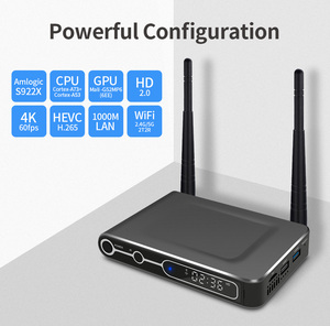 Mạnh mẽ thông minh s922x <span class=keywords><strong>TV</strong></span> hộp Amlogic s922x <span class=keywords><strong>Android</strong></span> 9.0 kép Wifi 1000m bt4.2 4k nhà Set Top <span class=keywords><strong>Box</strong></span> - Product Image 2