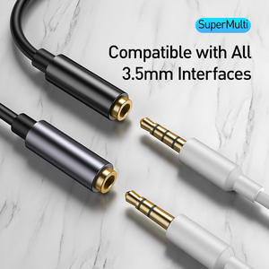 Type C à 3.5mm prise pour écouteurs AUX USB C câble casque <span class=keywords><strong>adaptateur</strong></span> 3.5 <span class=keywords><strong>Jack</strong></span> câble Audio pour Huawei P20 Xiaomi Mi 10 - Product Image 4