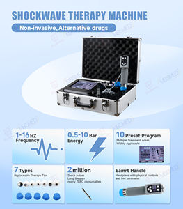 Máquina portátil de fisioterapia con ondas de choque ESWT, terapia profesional con ondas de choque ED para la disfunción eréctil - Product Image 3