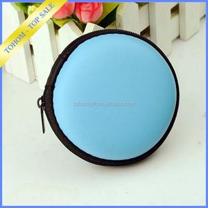 Small Round Portable <b>Headphone</b> Protective for with Zipper Special Purpose Bags & <b>Cases</b> - Product Image 2