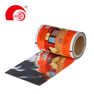 Heat seal flexible packaging film in roll plastic vacuum bag cookie packaging bags
