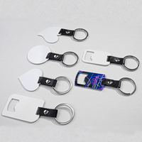 Ouvre-bouteille pour sublimer un porte-clés ouvre-bouteille de bière imprimé double face personnalisé vierge