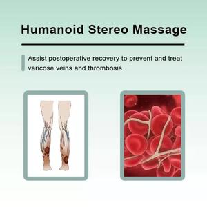 Pressotherapy mesin pemijat kaki, sepatu bot pemulihan kompresi udara olahraga - Product Image 5