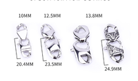 Chaîne cubaine fermoir en acier inoxydable pour hommes, bijoux de haute qualité, SSY002