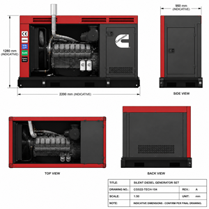 Groupe électrogène diesel Cummins Weichai Perkins de qualité supérieure, monté sur remorque, 50KW 80KW 60KVA 100KVA 125kVA, pour les situations d'urgence et l'industrie - Product Image 6
