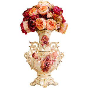 Vase de table créatif-Décoration intérieure en céramique européenne - Product Image 5