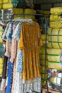 SH05 Robe pull en coton et soie de chiffon d'été pour femmes d'<span class=keywords><strong>occasion</strong></span>, t-shirts, jeans, chemisier, pantalon, haute qualité, tendance - Product Image 2