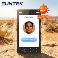 Sistema de Control de Acceso con Reconocimiento Facial de Alta Definición, Puerta Torniquete con Cámara, Sistema de Reconocimiento SUNTEK FA8