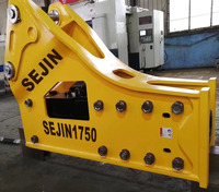 Ciseaux hydrauliques SB151 de 40 tonnes pour excavatrice, outil de brise-roche