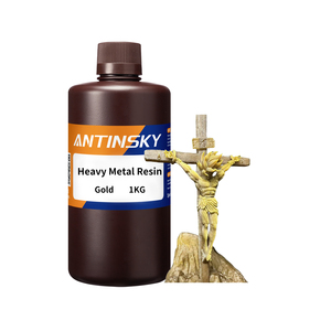 Livraison gratuite UE – Résine photopolymère métallique Antinsky Heavy Metal de couleur métallique pour imprimante 3D DLP LCD 405nm 1kg pour impression 3D - Product Image 2