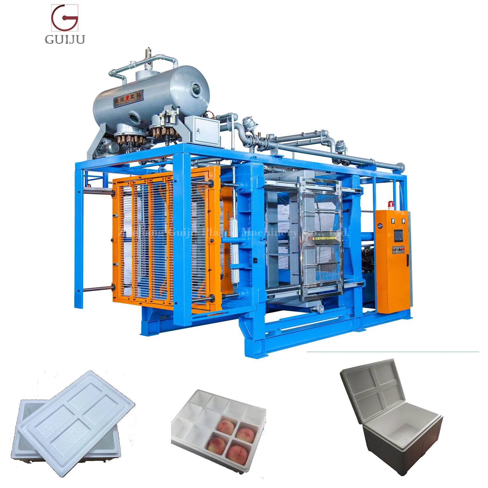 China eps machine manufacturer automatic EPS foam polystyrene styrofoam machine for packing box production line