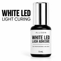 Adhésif pour cils LED à marque privée OEM pour services d'extensions de cils à lumière blanche
