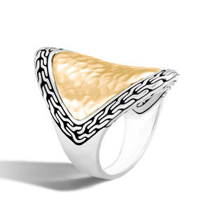 Anello Vintage Unisex con Texture, Gioielli di Moda all'Ingrosso - Product Image 1