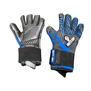 Gants de gardien de but allemands en PU de 4 mm avec fermeture éclair, protection des doigts et du pouce, Giga Grip, unisexes - Product Image 1