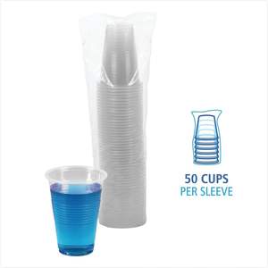 Vasos de Plástico Translúcido para Bebidas Frías Boardwalk BWKTRANSCUP16PK, Vajilla y Decoración para Fiestas - Product Image 3