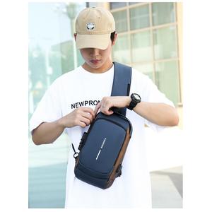 Sac de poitrine moto unisexe avec cadenas antivol, sacoche bandoulière pour activités de plein air et loisirs, idéal pour l'exportation - Product Image 4