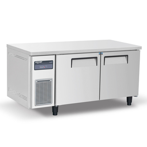 Misura su misura in acciaio inox sotto il bancone frigo Freezer <span class=keywords><strong>banco</strong></span> <span class=keywords><strong>da</strong></span> <span class=keywords><strong>lavoro</strong></span> tavolo Chiller ristorante <span class=keywords><strong>cucina</strong></span> attrezzature di refrigerazione - Product Image 2
