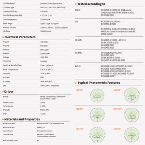 Farola LED con informe <span class=keywords><strong>de</strong></span> prueba <span class=keywords><strong>de</strong></span> niebla salina para entornos marinos y playeros - Product Image 6