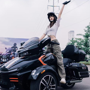 Tricycle inversé motorisé à trois roues, 250cc+, carrosserie ouverte, pour adultes - Product Image 1